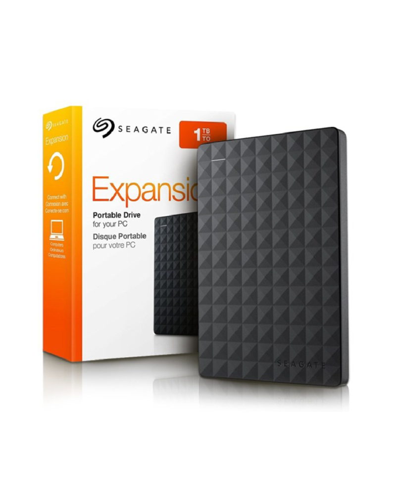 External Seagate 1TB HDD Expansion Portable Drive