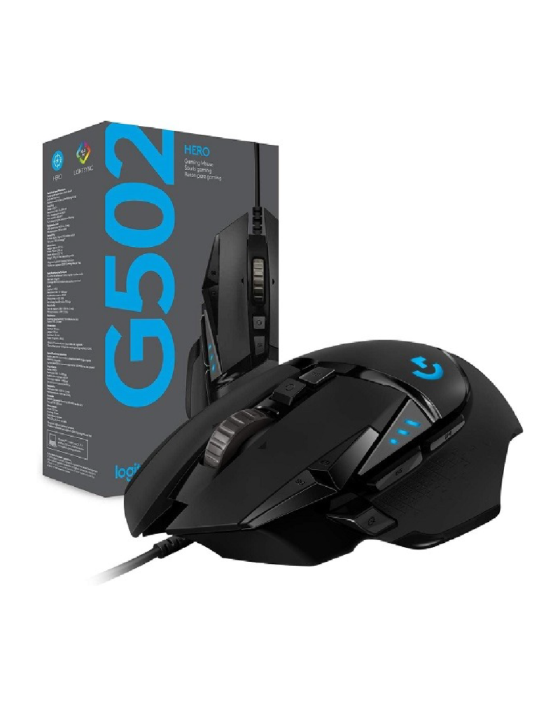 Logitech G502 Hero Wired Gaming Mouse