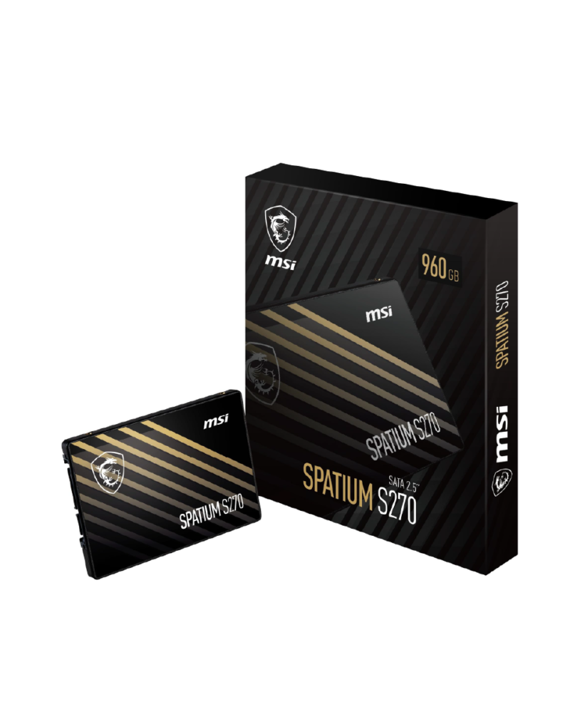 MSI SPATIUM S270 960GB 2.5″ SSD