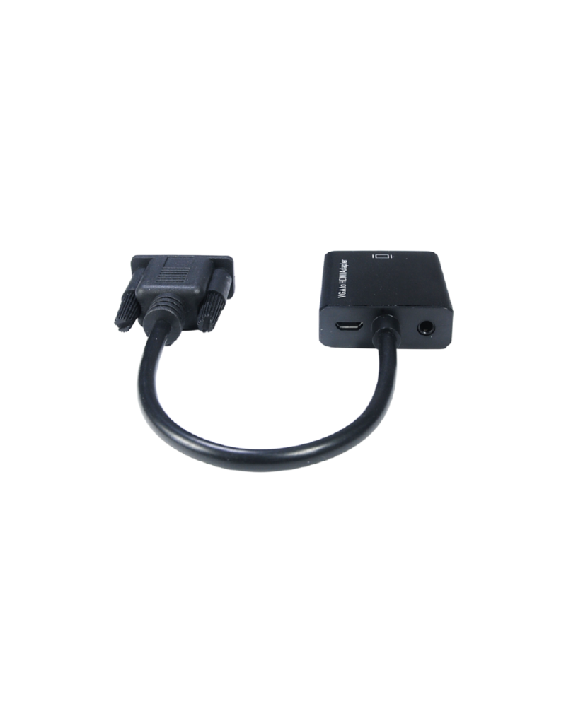 CONVERTER VGA TO HDMI ADAPTER WITH AUDIO Boxed