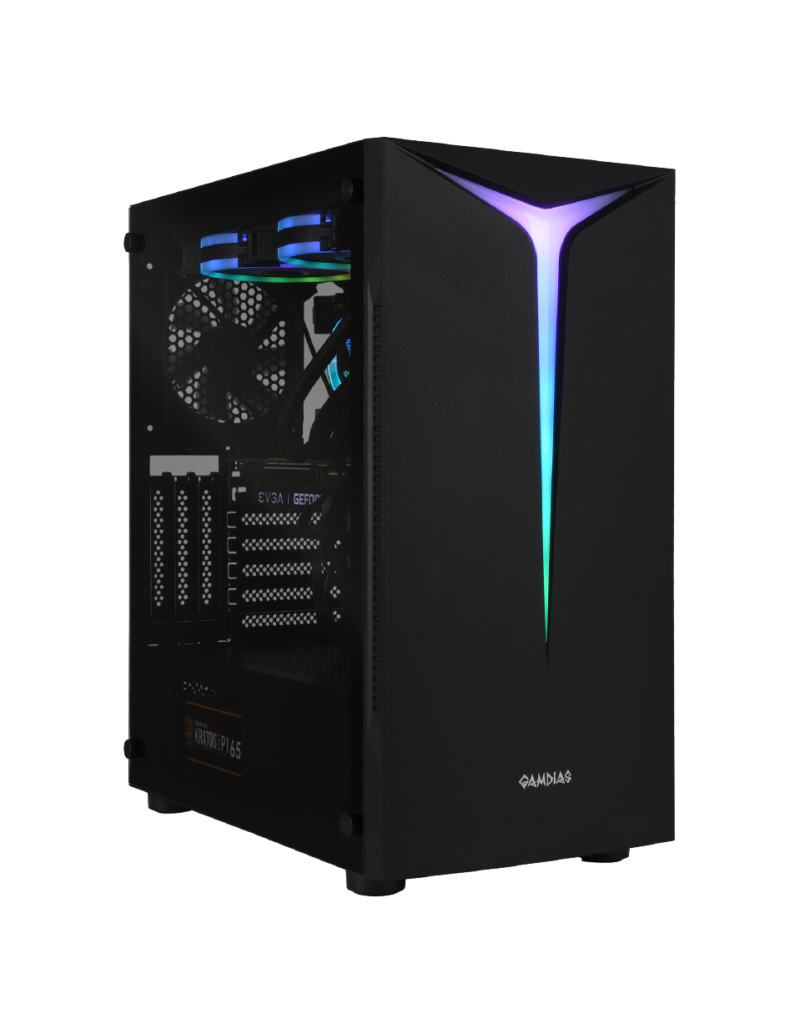 GAMDIAS Argus E2 Elite Black Desktop Case