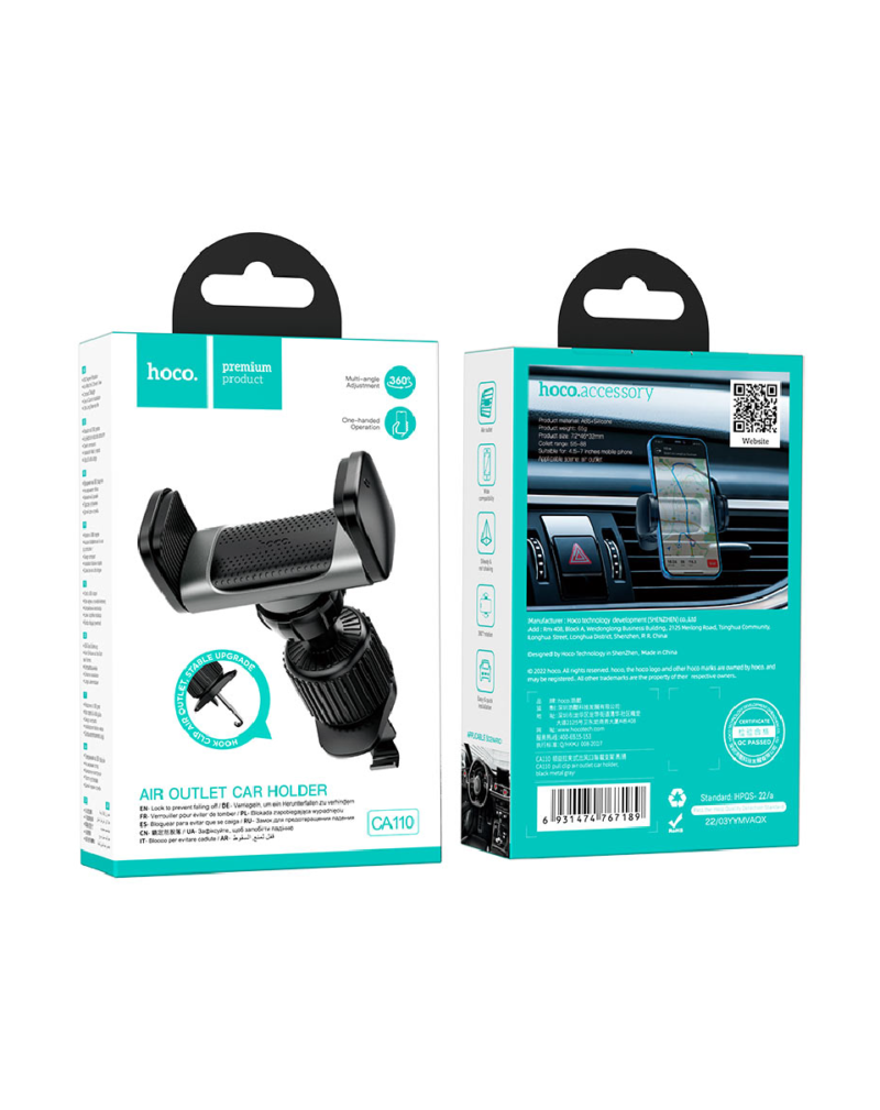 Car holder “CA110” for air outlet