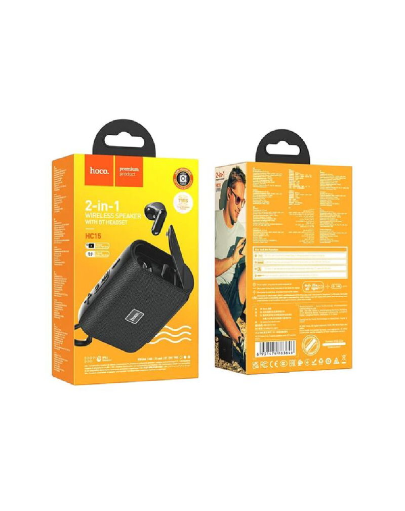 Hoco HC15 earphones + speaker 2 in 1