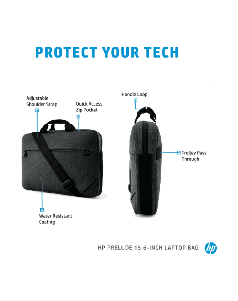 HP Prelude Topload Laptop Bag Up to 15.6″