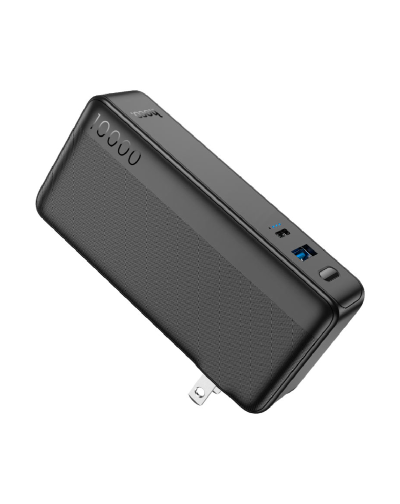 HOCO Q16 Mobile power bank with 10000mAh capacity.AC and Type-C inputs.