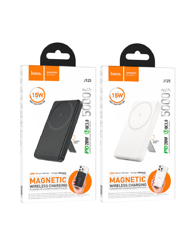 Power bank “J125 Power” PD20W wireless charging 5000mAh