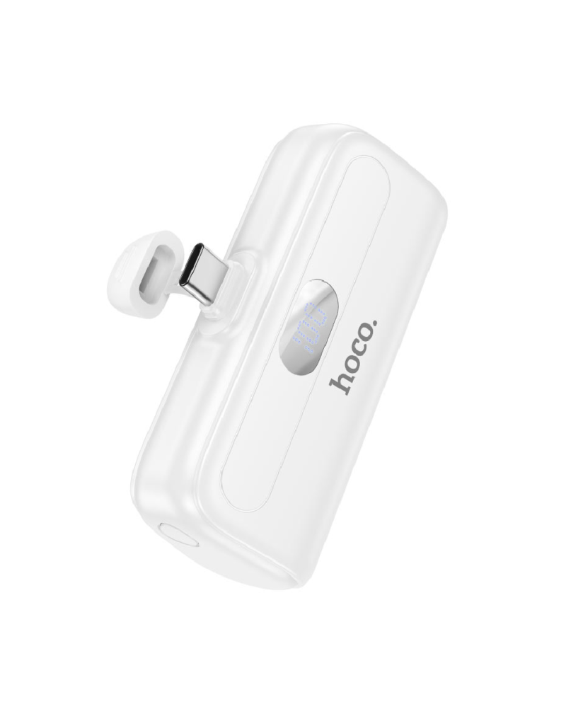 Hoco J116 Mobile power bank with 5000mAh capacity. Input Type C Port