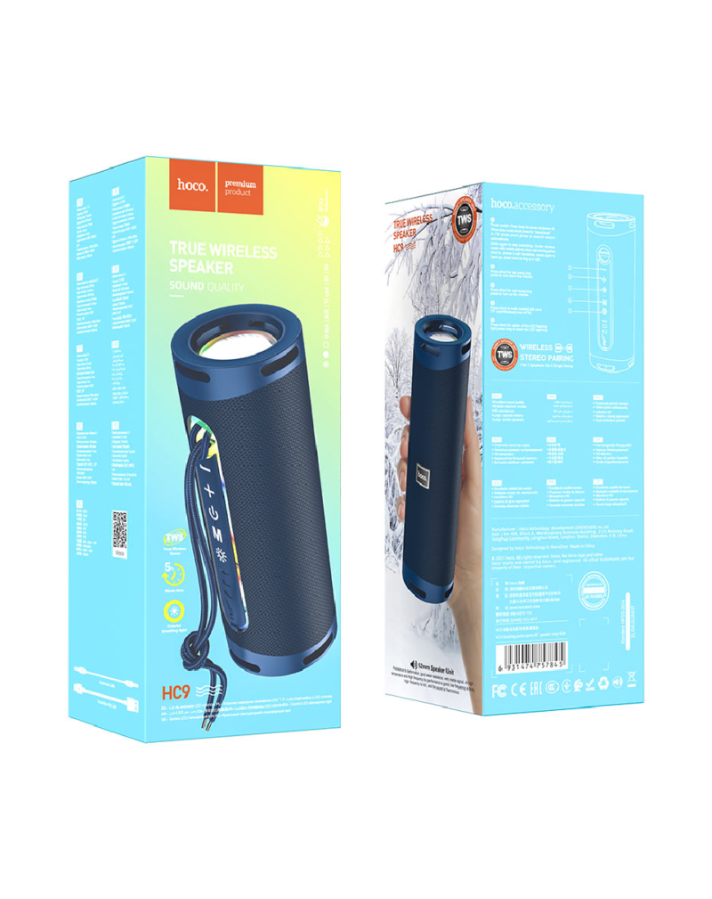 HC9 Dazzling pulse, wireless speaker