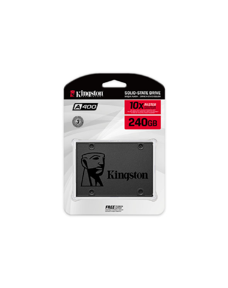 Kingston 240GB A400 SATA 3 2.5″ Internal SSD