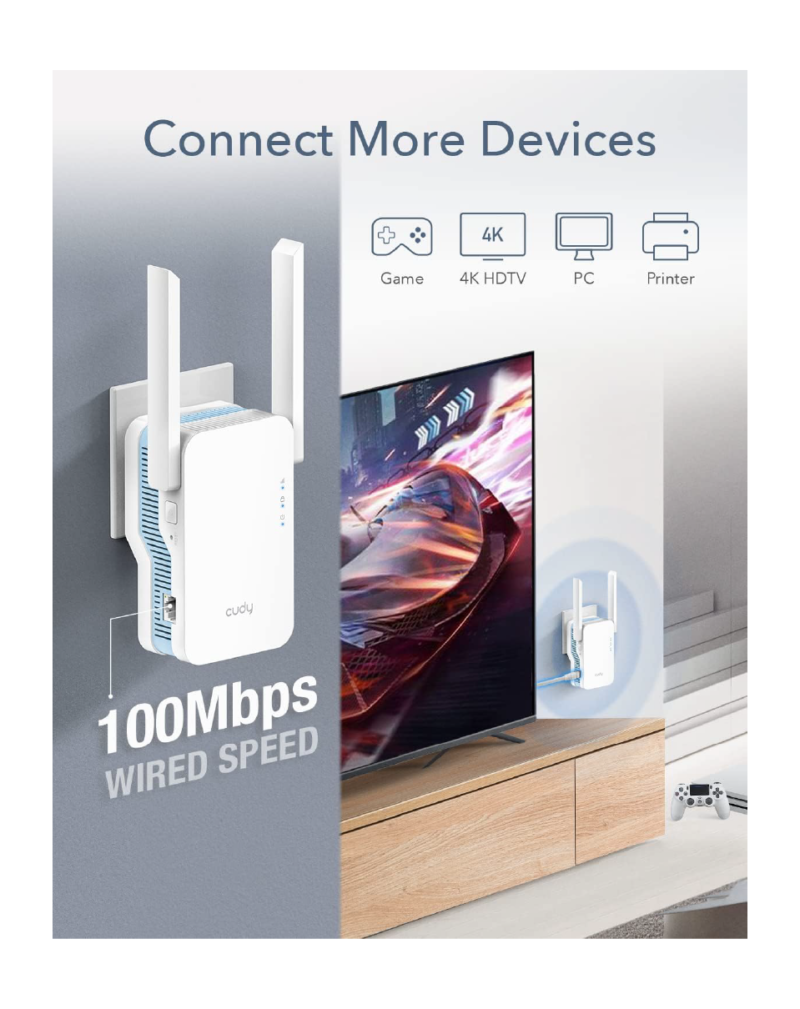 Cudy AC1200 WiFi Extender