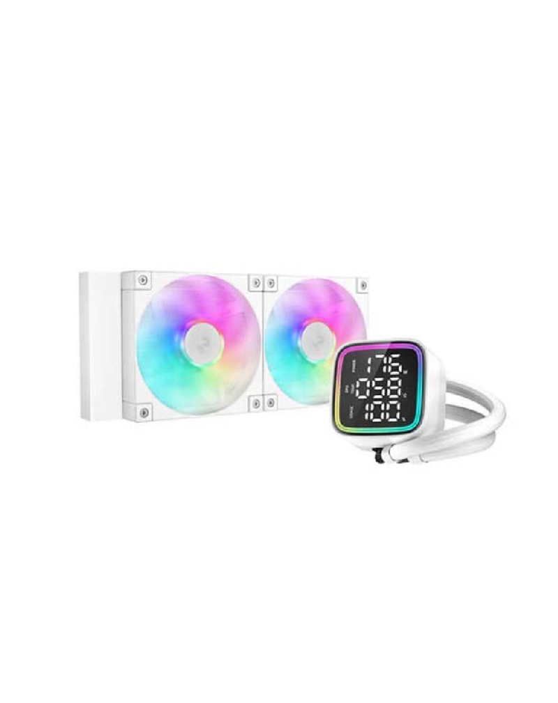 DeepCool LD240 ARGB AIO white liquid cooler