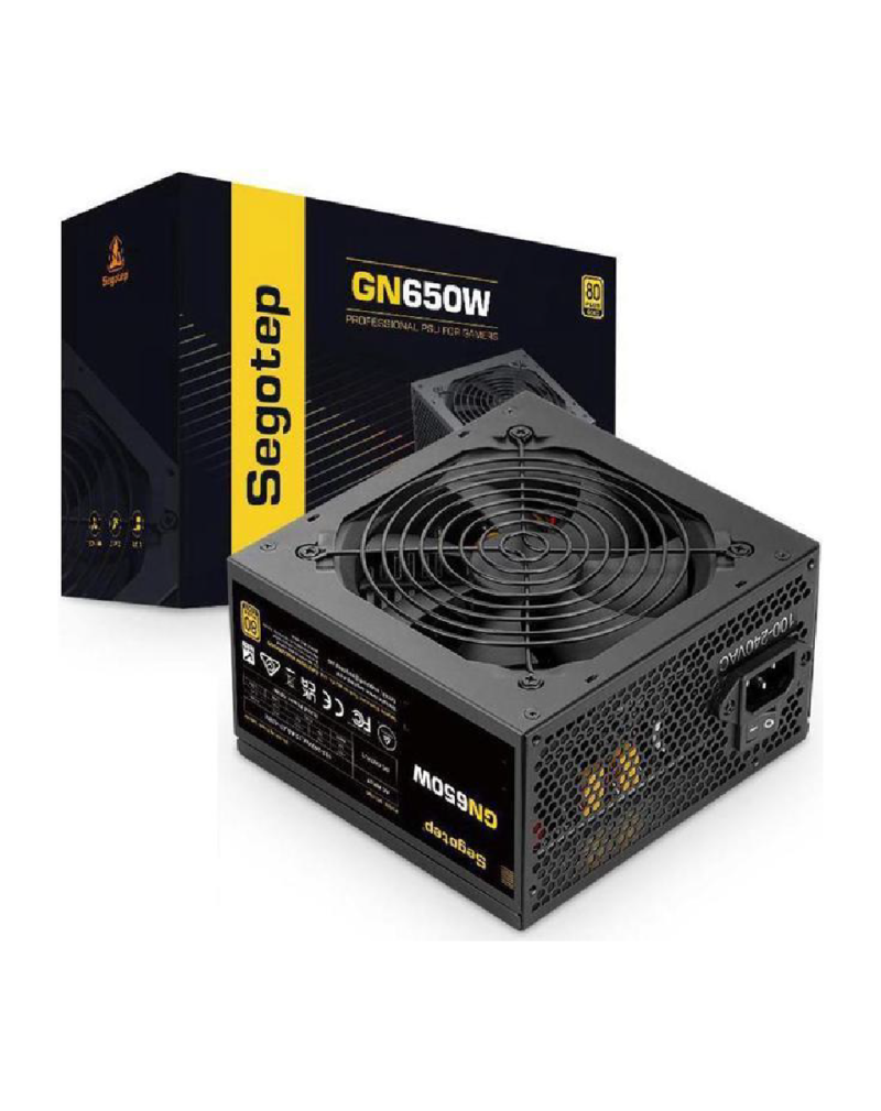 Segotep 650W Gaming Power Supply 80 Plus Gold