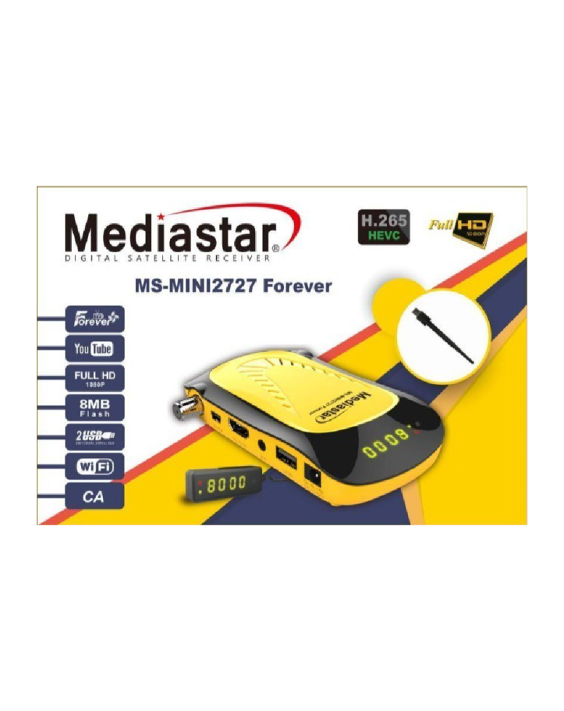 Media Star Digital satellite receiver MS-MINI2727